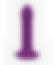 HITSEN 6 PURPLE Dildo de silicone com ventosa extra potente