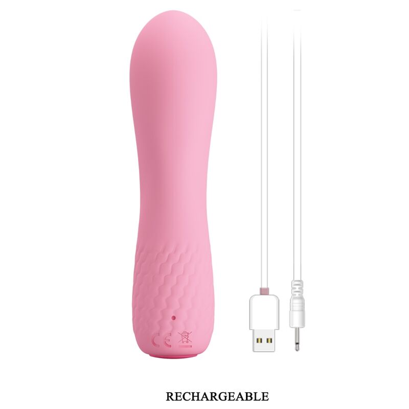 ALICE VIBRADOR RECARGABLE ROSA 6