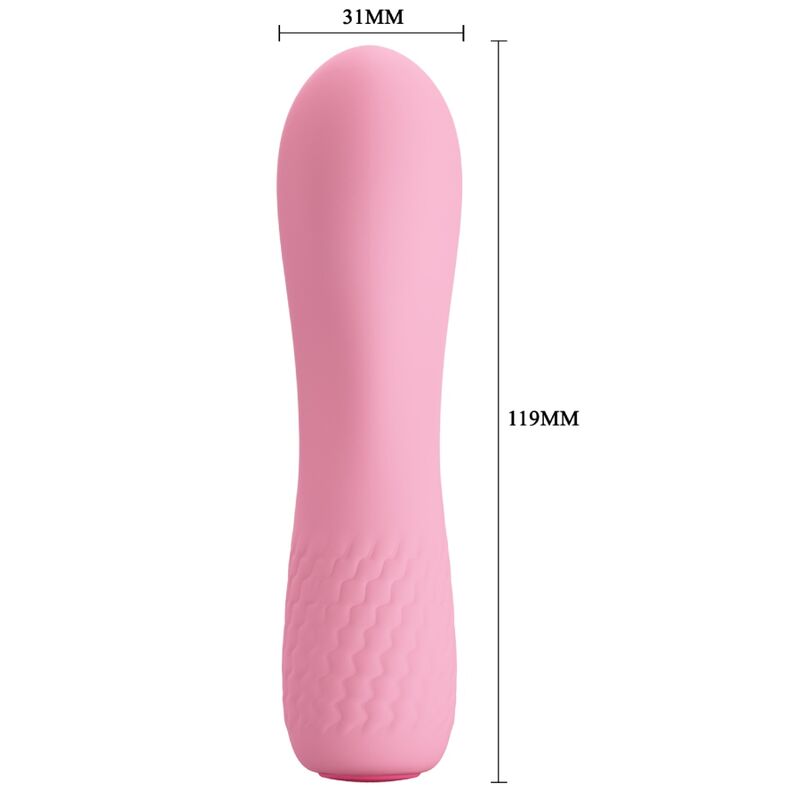 ALICE VIBRADOR RECARGABLE ROSA 7