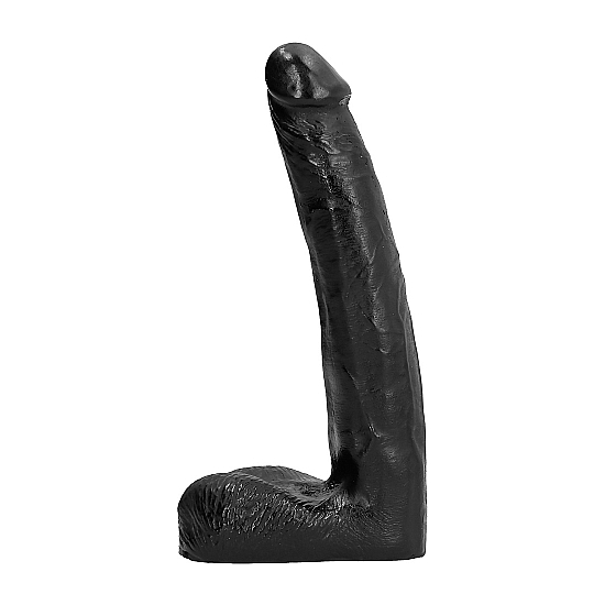 TUDO PRETO - DILDO REALÍSTICO 21 CM