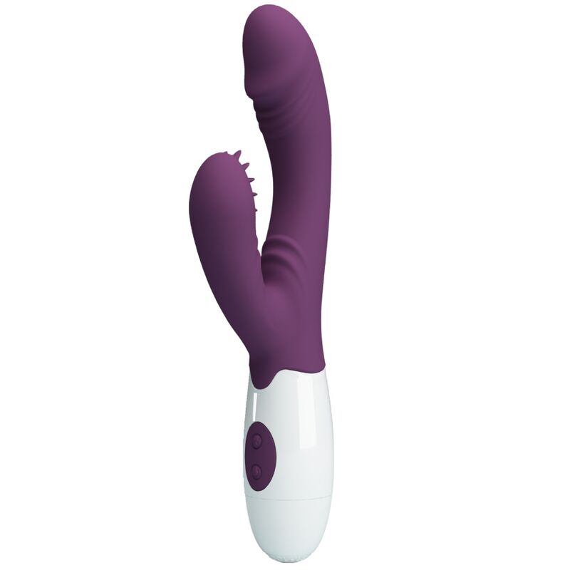 ANDRE VIBRADOR COELHO E ESTIMULADOR DE PONTO G ROXO