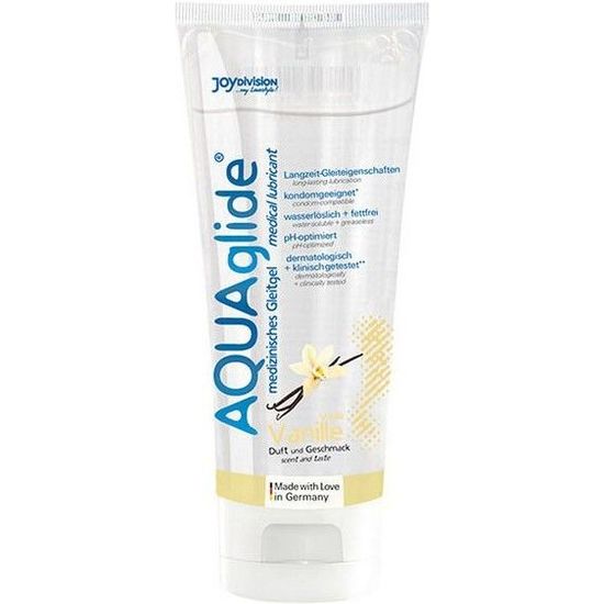 Aquaglide sabores de baunilha 100ml