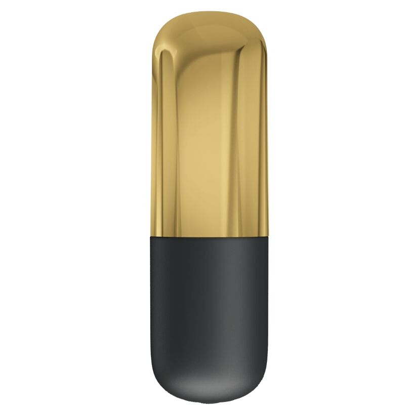 VIBRADOR BALA RECARREGVEL DOURADO