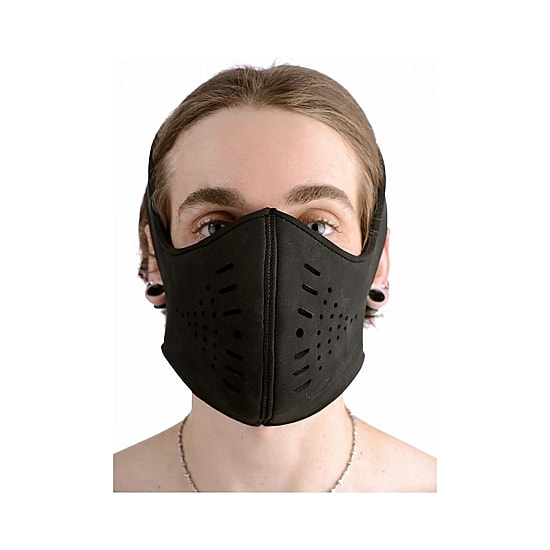 Máscara facial de neoprene - preto