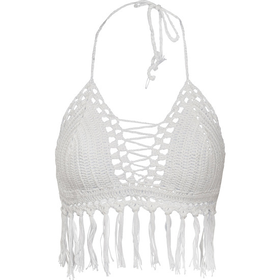 BIKINI WEAVEFRINGE BLANCO