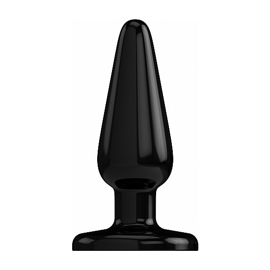 Plug anal - básico - 12,8 cm - preto