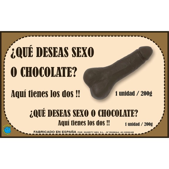 Caixa de chocolate apito 200 gr. xxl