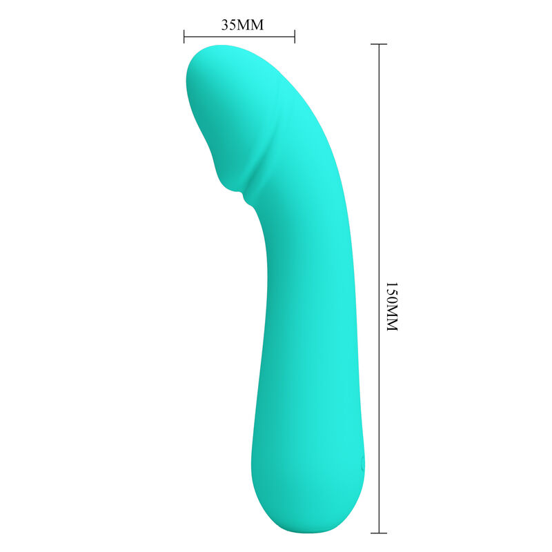 CETUS VIBRADOR RECARGABLE VERD 6