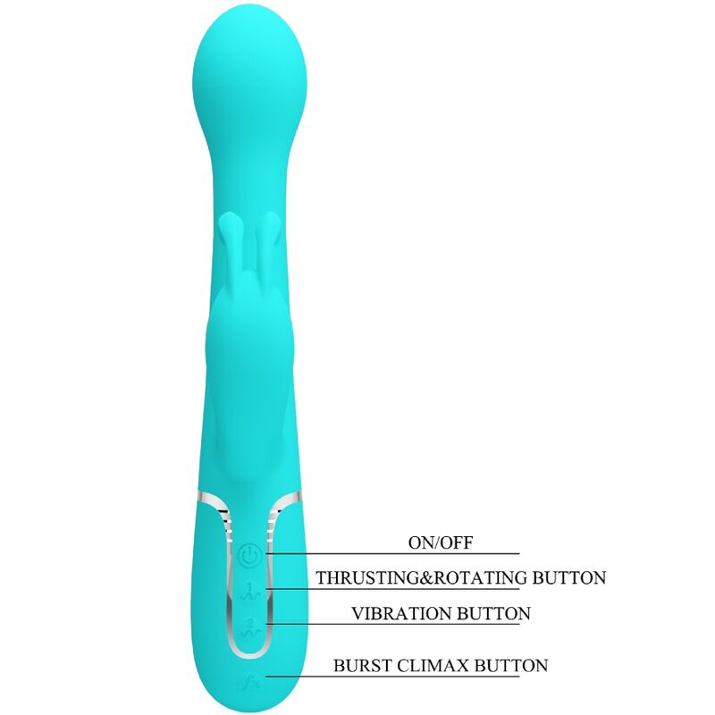 DEJON VIBRADOR RABBIT 3 EN 1 M 8