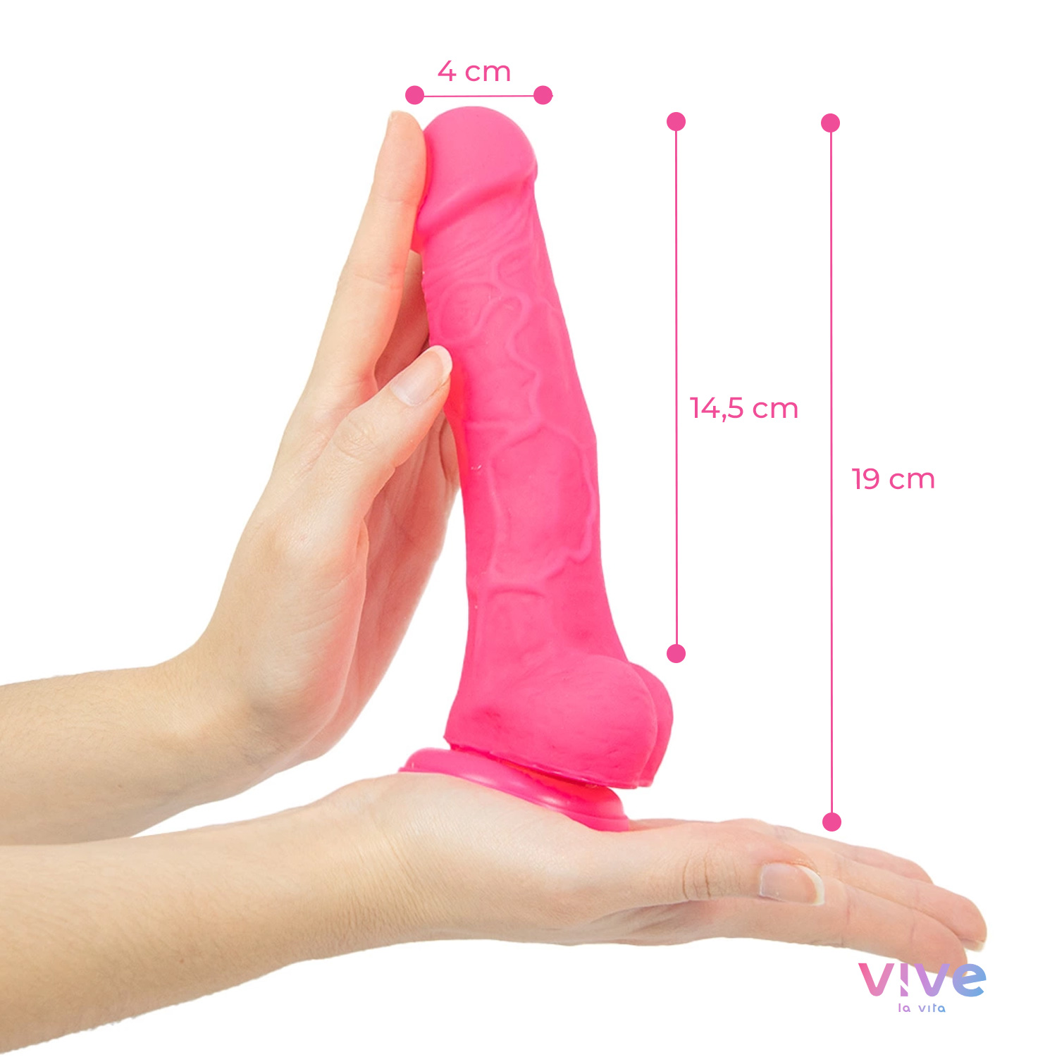 DILDO COLOURS DUAL DENSITY 5