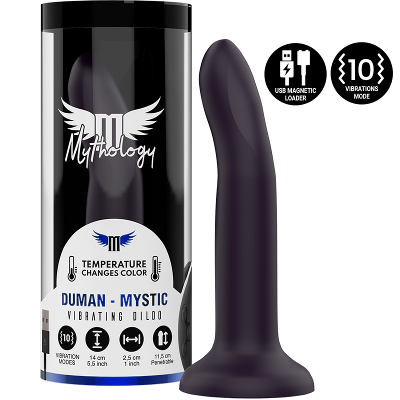 DUMAN MYSTIC DILDO S - VIBRADOR WATCHME TECNOLOGIA SEM FIO C