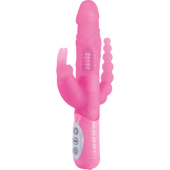 E coelho slimine triple play- vibrador triplo de estimulação