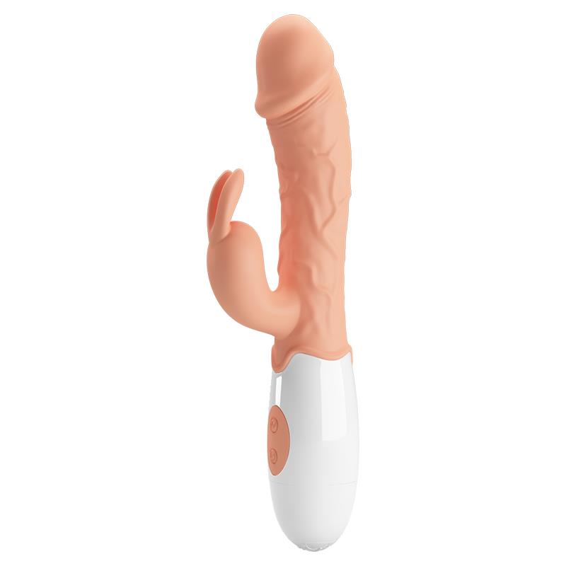 VIBRADOR COELHO DA PÁSCOA COM ESTIMULADOR