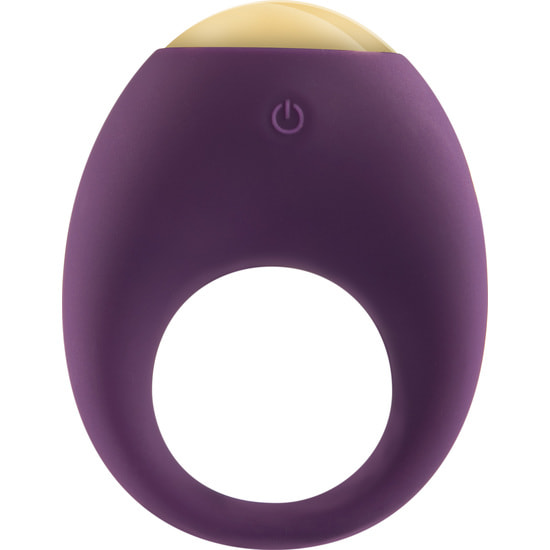 Vibrador de anel Eclipse para pênis roxo