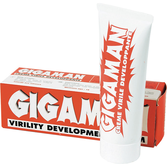 Gigaman creme para o aumento da virilidade