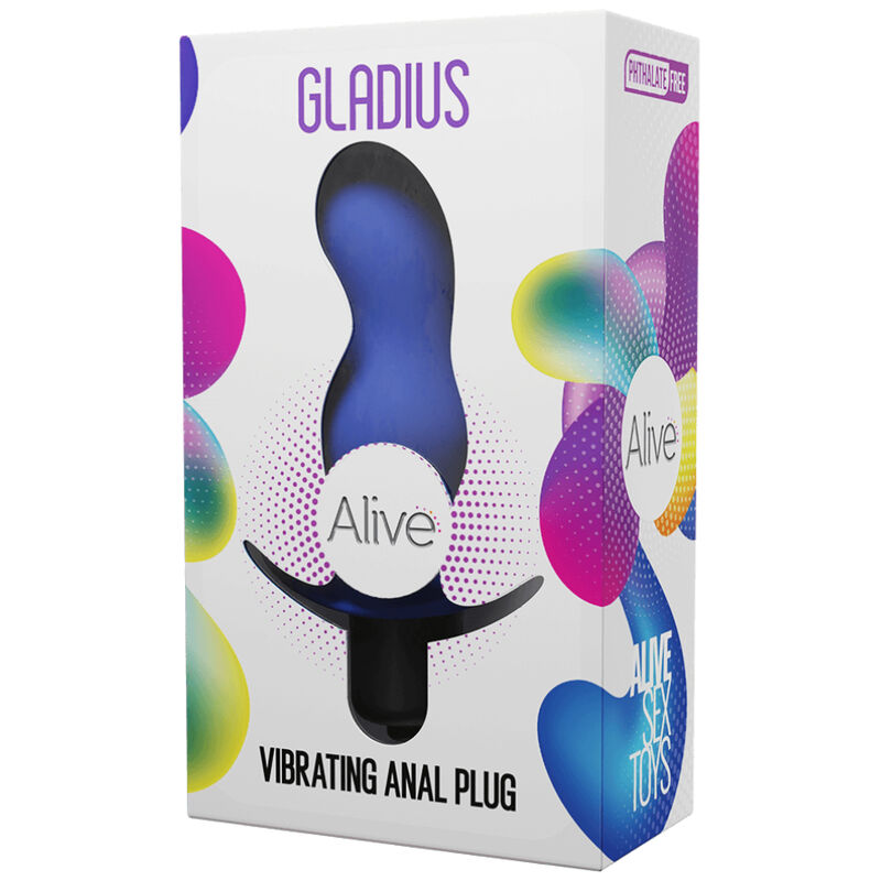 GLADIUS PLUG VIBRADOR ANAL 5