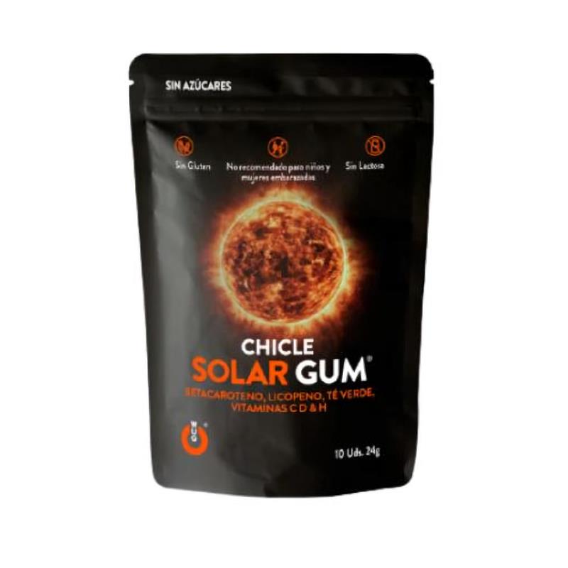 GUM - SOLAR GUM SUN TANNING 10 UNITS