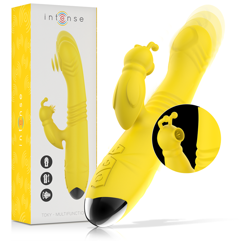 INTENSO - VIBRADOR MULTIFUNÇÃO TOKY PARA CIMA E PARA BAIXO C