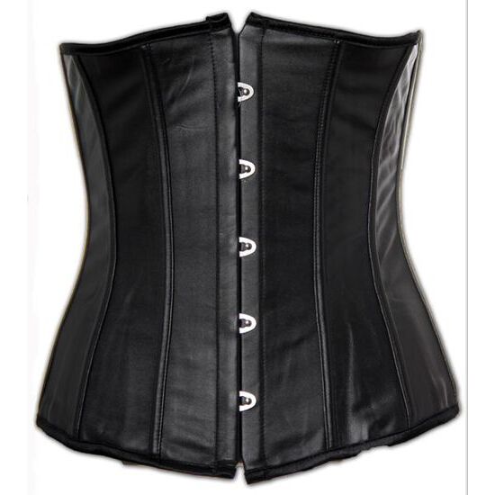 Underbust shyla black com tanga