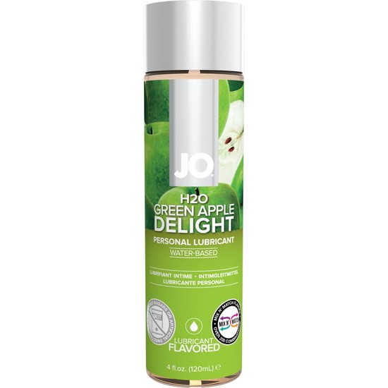 Jo lubrificante água sabor de maçã verde 150 ml