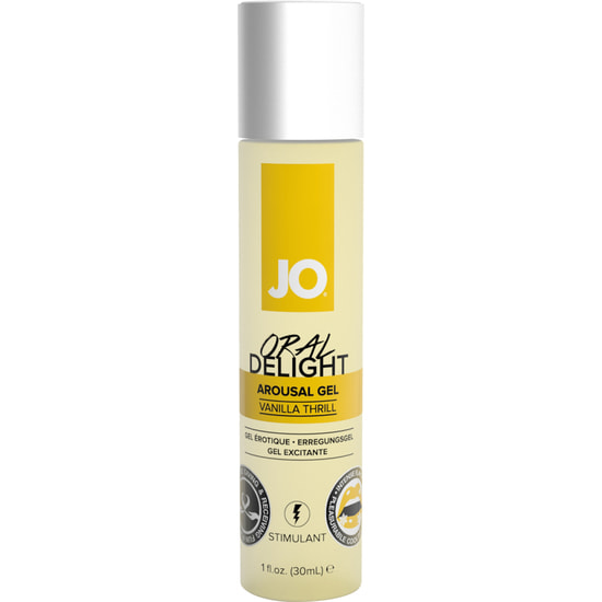 Jo vanilla gel de excitação oral prazer 30 ml