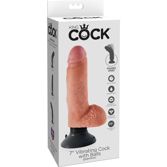 KING COCK 7 VIBRATING BALLS 2