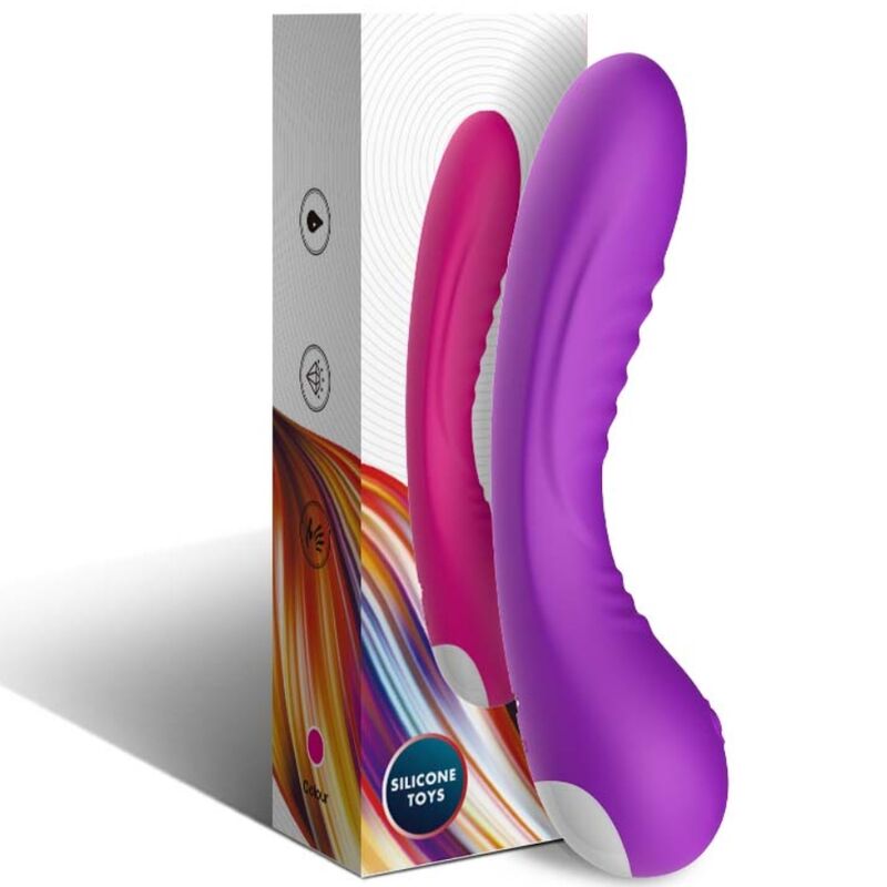 VIBRADOR LEGEND SILICONE ROXO