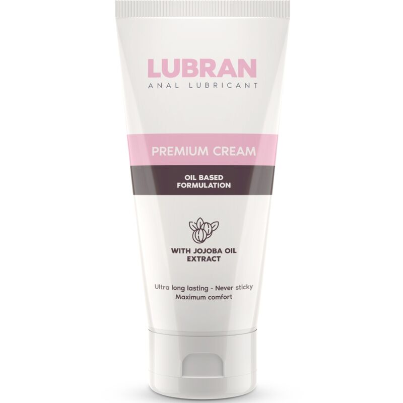 LUBRAN LUBRIFICANTE ANAL COM ÓLEO DE JOJOBA 100 ML