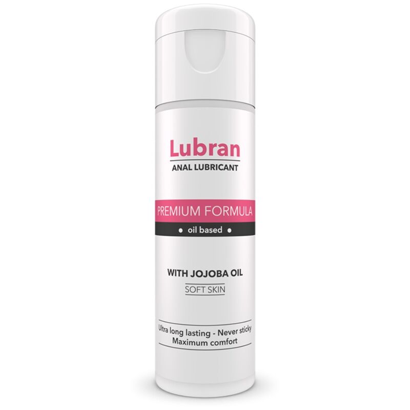 LUBRAN LUBRIFICANTE ANAL COM ÓLEO DE JOJOBA 30 ML