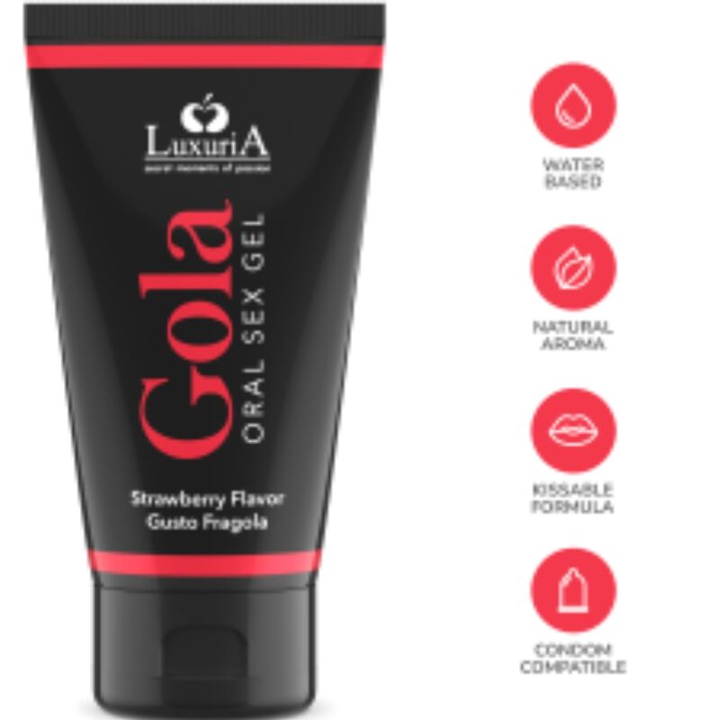 LUXURIA - GOLA GEL ORAL FRESA 4