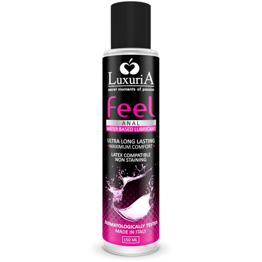 LUXURIA FEEL LUBRIFICANTE À BASE DE ÁGUA ANAL 150 ML