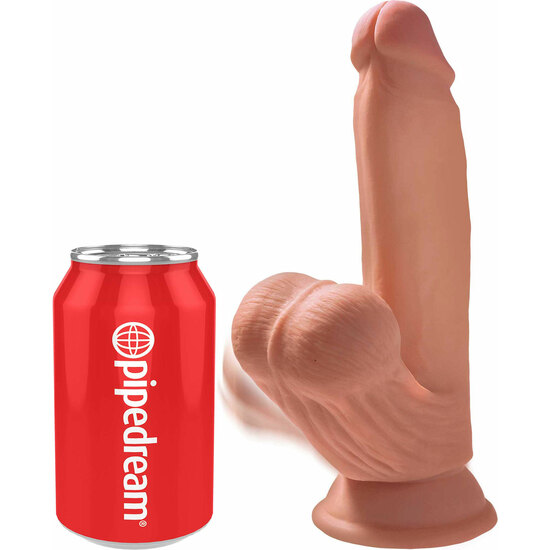 3D COCK SWINGING BALLS 7 INCH 2