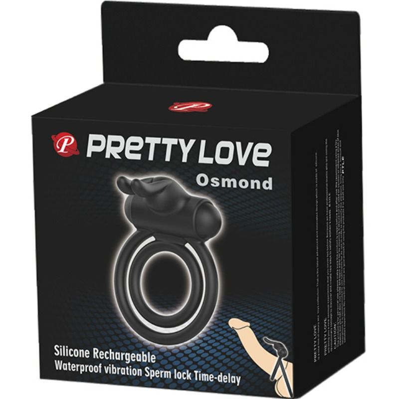 ANILLO VIBRADOR DE SILICONA OS 7