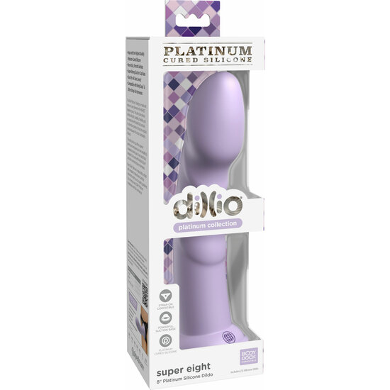 DILDO SUPER EIGHT 8 INCH 2