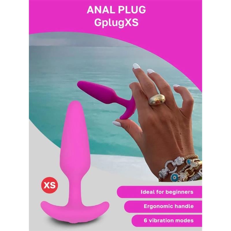 PLUG ANAL CON VIBRACIÓN GPLUG  8