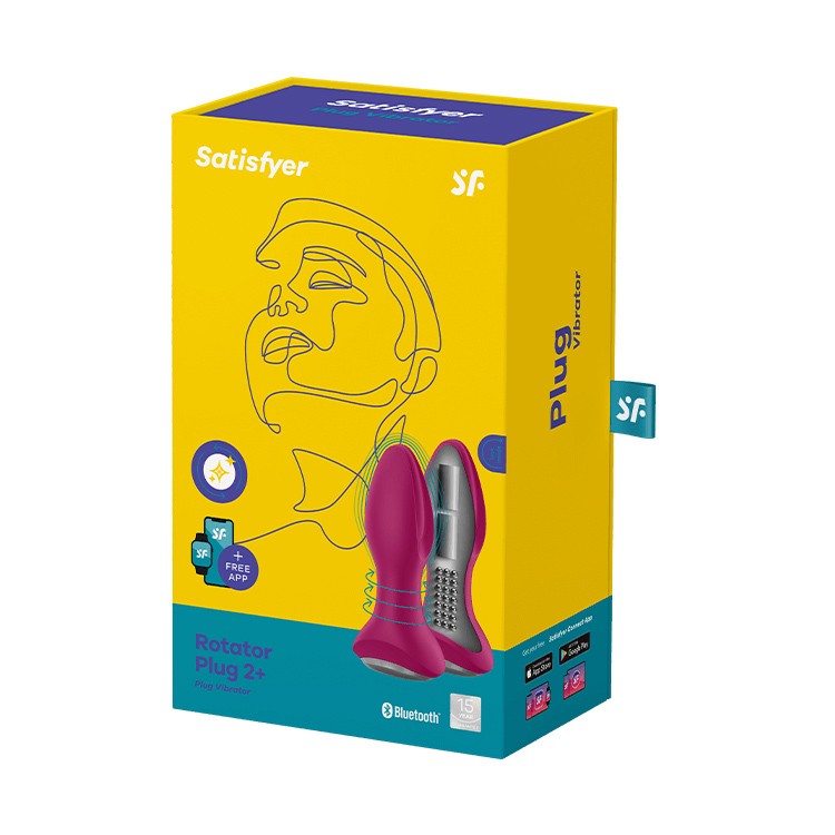 SATISFYER ROTATOR PLUG 2+ 8