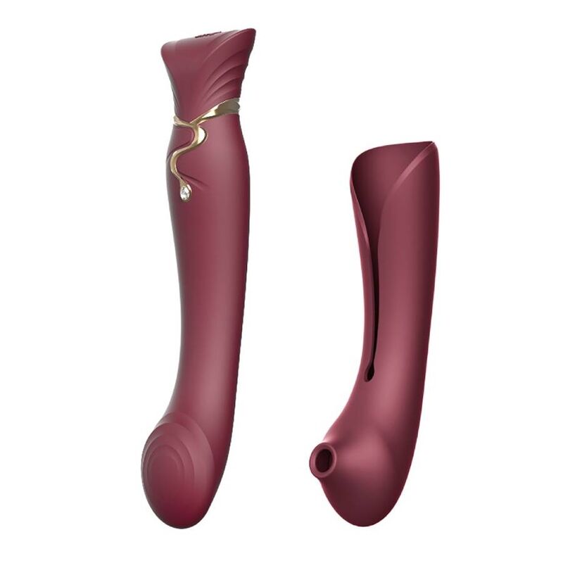 QUEEN SET PULSE WAVE CLIT STIM VERMELHO