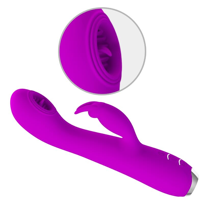 RACHEL VIBRADOR RECARGABLE CON 4