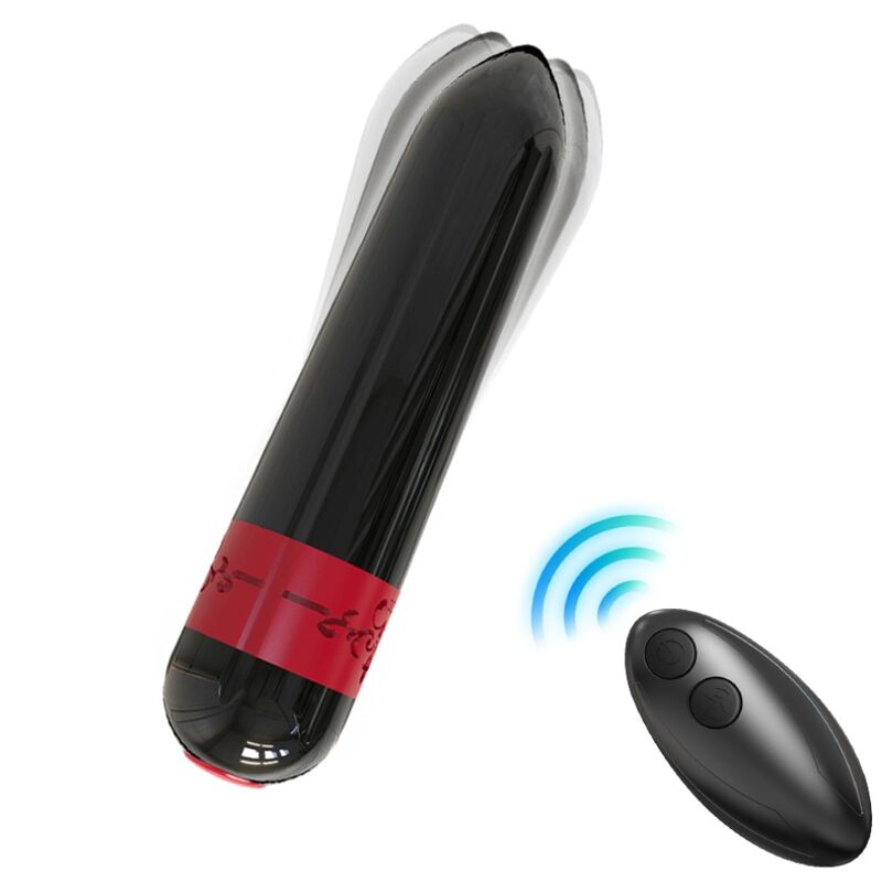 ROCKET VIBRADOR BALA CONTROLE REMOTO PRETO