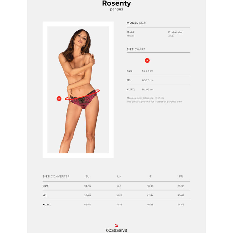 ROSENTY PANTIES XS/S 20