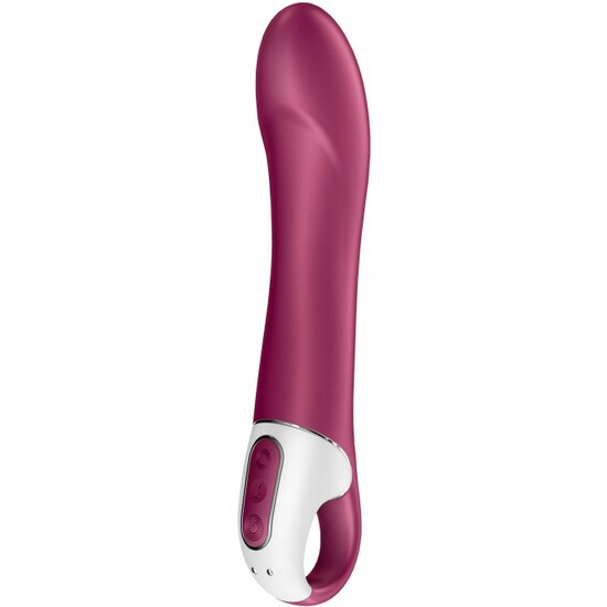 Satisfyer grande calor vibrador de ponto g com calor