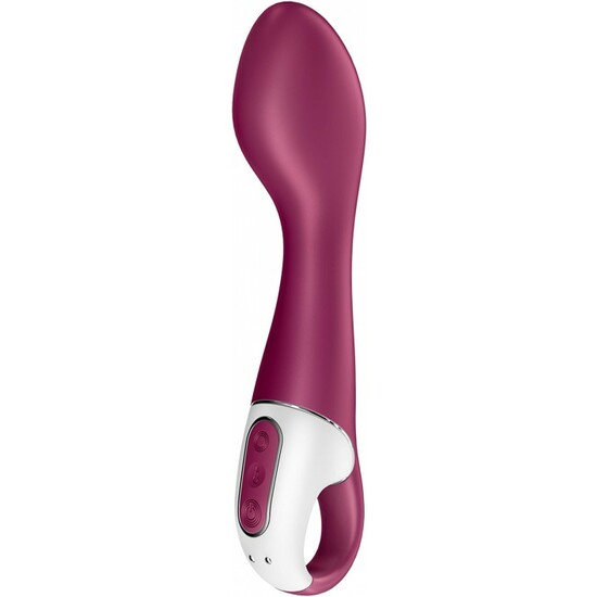 Vibrador de ponto quente mais satisfatório com calor de pont