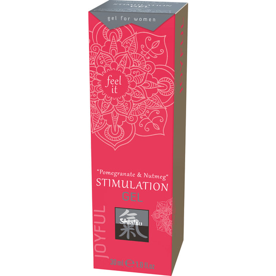 Shiatsu gel estimulante de romã e noz-moscada 30ml