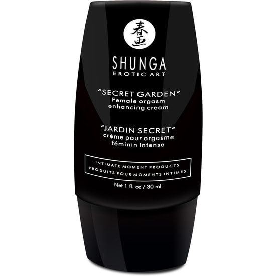 Shunga creme intenso orgasmo feminino jardim secreto