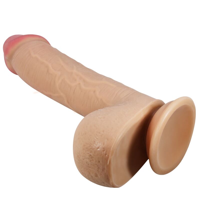 SÉRIE SLIDING SKIN DILDO REALÍSTICO COM VENTOSA DESLIZANTE P