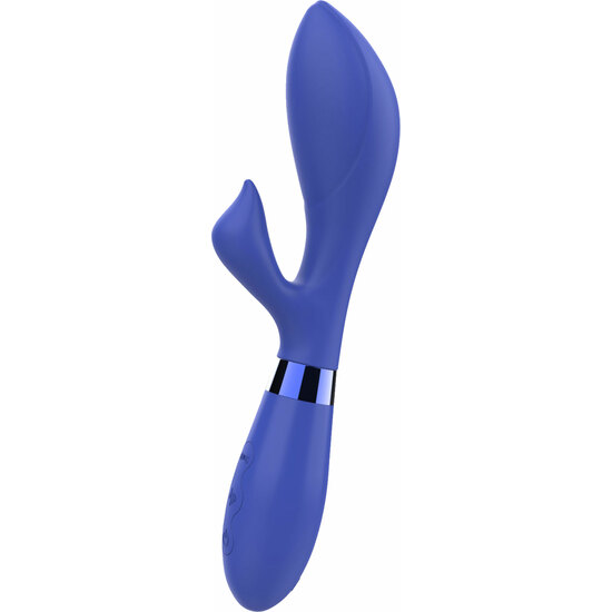 Toyjoy - grove parade vibrador de dupla estimulação - azul