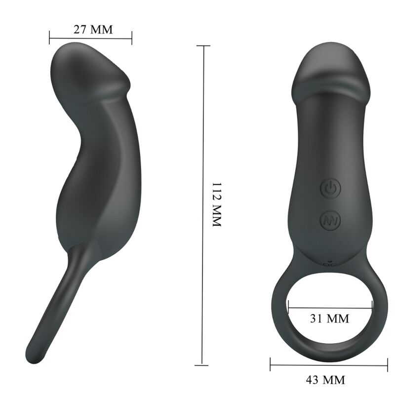 ANILLO VIBRADOR CON ESTIMULADO 4