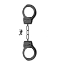 METAL HANDCUFFS BLACK