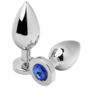 METALHARD ANAL PLUG DIAMOND BL