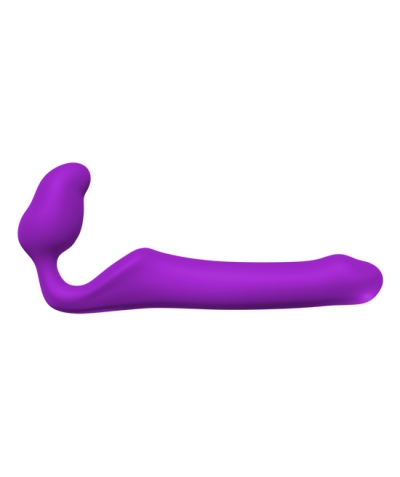 QUEENS M Queens m vibrador strap-on strapless tamanho m silicone roxo